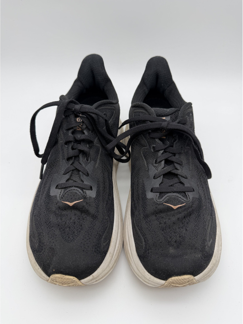 Hoka One One Clifton 10 Black Running Shoes Women's Size 8B